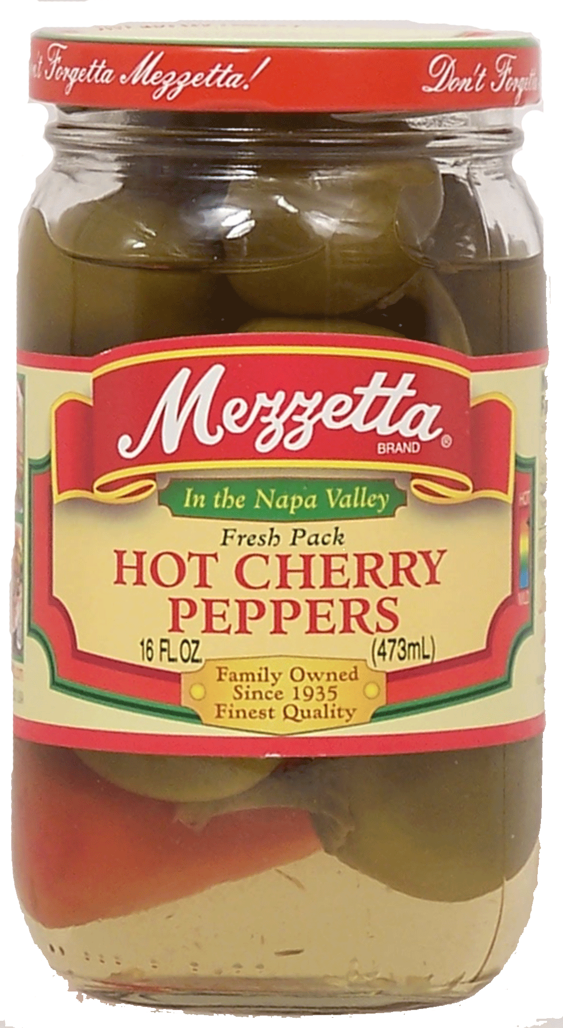 Mezzetta&nbsp;Fresh Pack&nbsp;hot cherry peppers Full-Size Picture